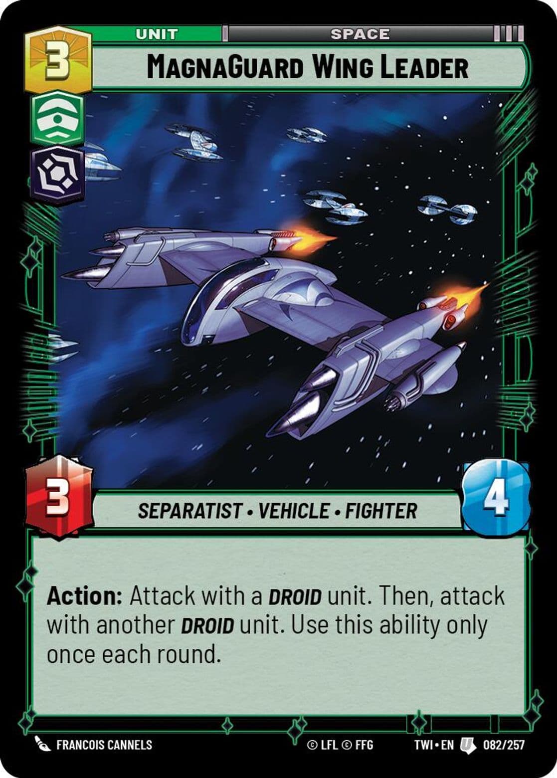 MagnaGuard Wing Leader, Standard