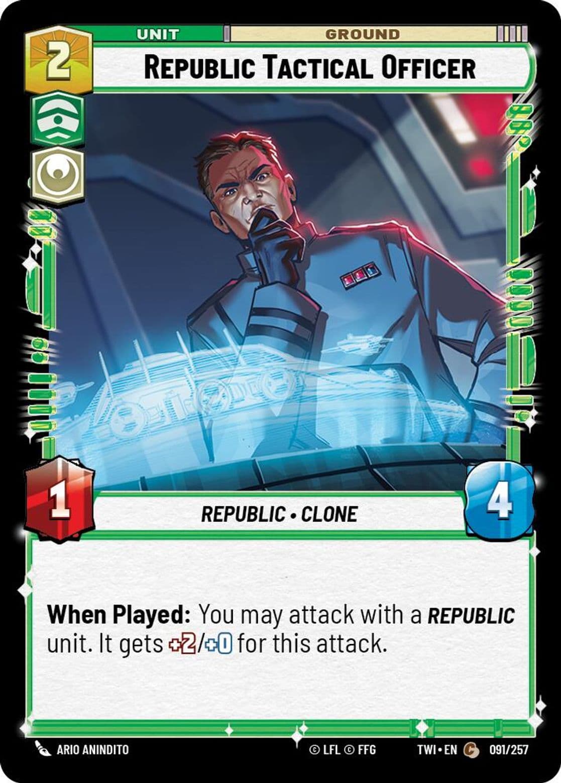 Republic Tactical Officer, Standard