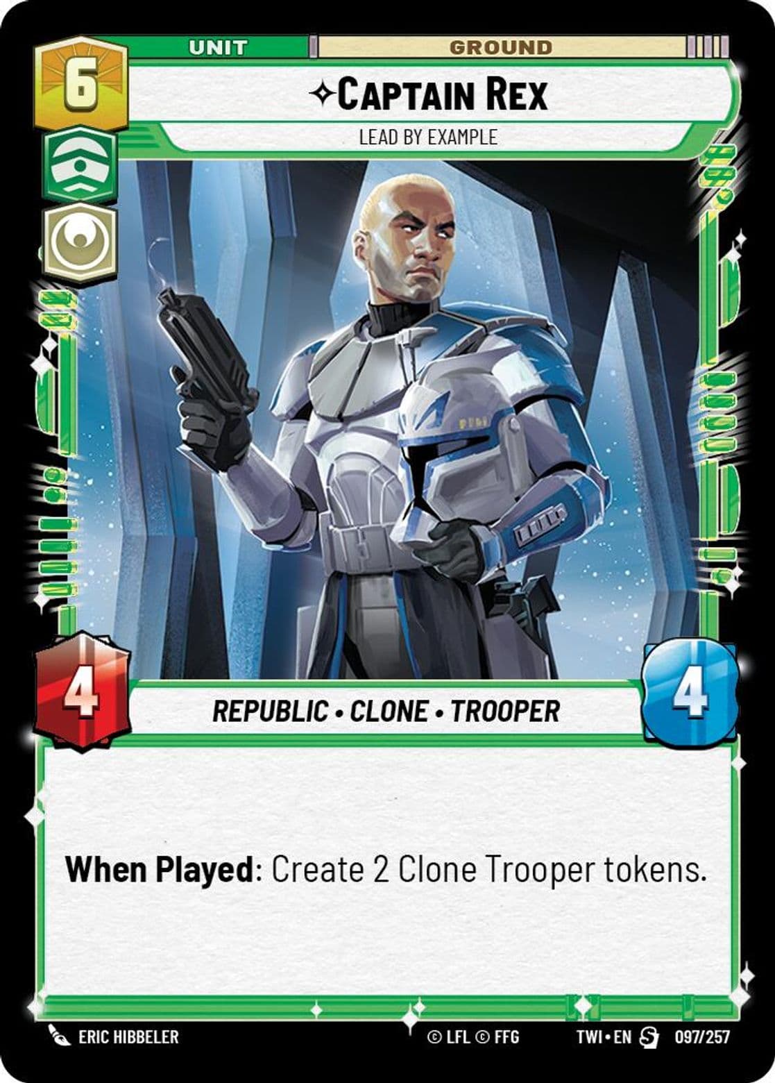 Captain Rex, Lead by Example, Standard