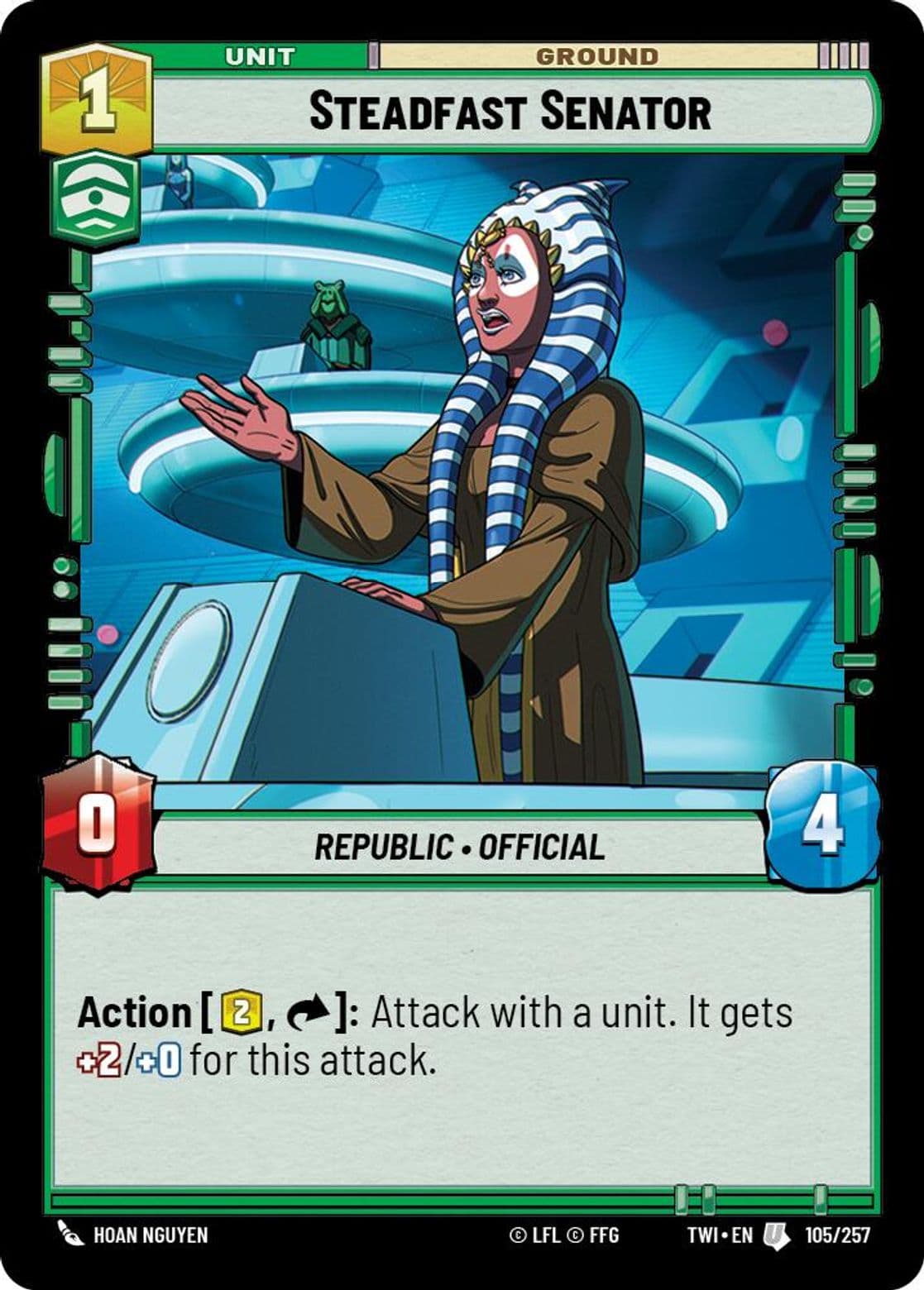 Steadfast Senator, Standard