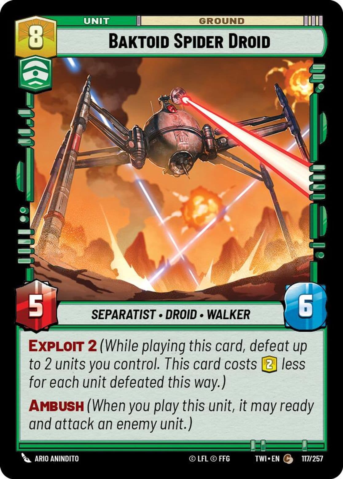 Baktoid Spider Droid (Standard)