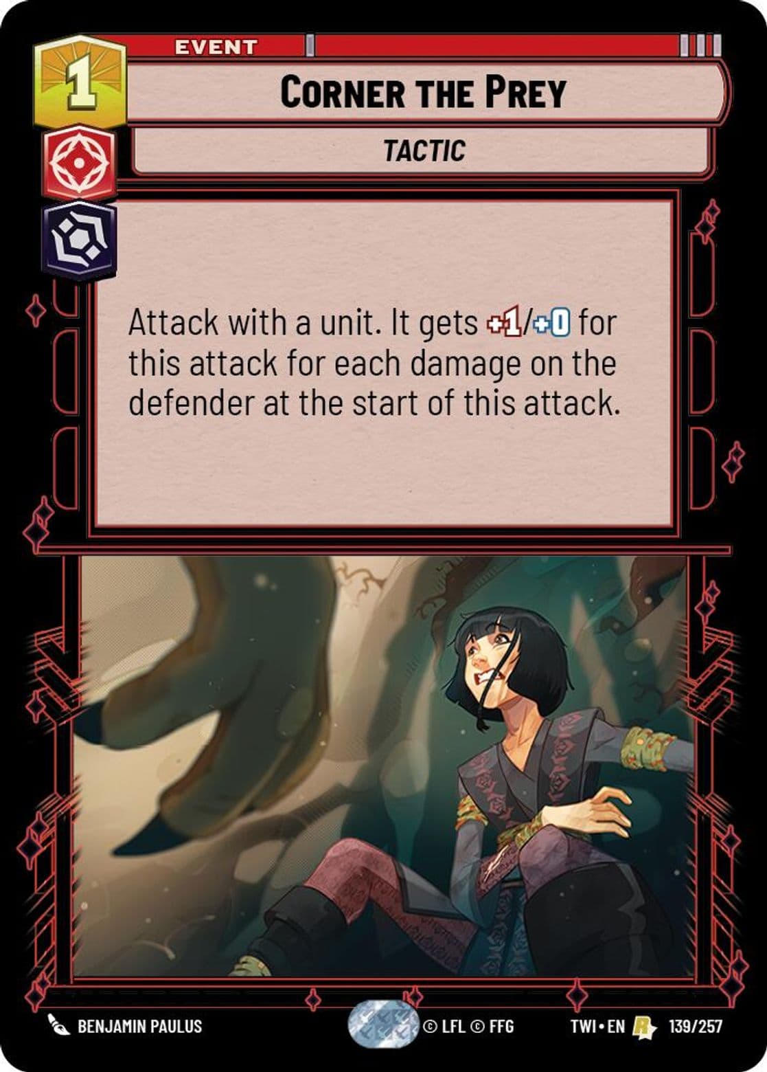 Corner the Prey, Standard