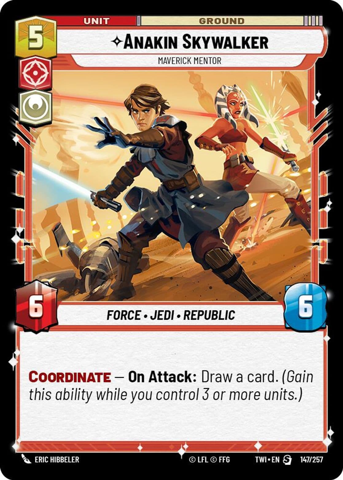 Anakin Skywalker, Maverick Mentor, Standard