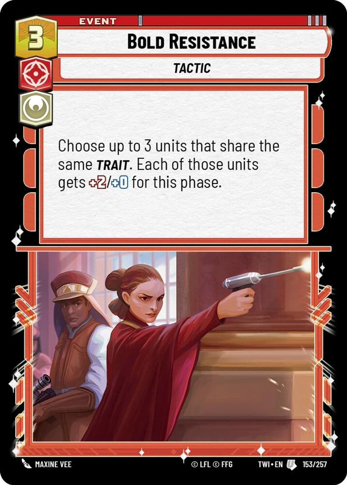 Bold Resistance, Standard