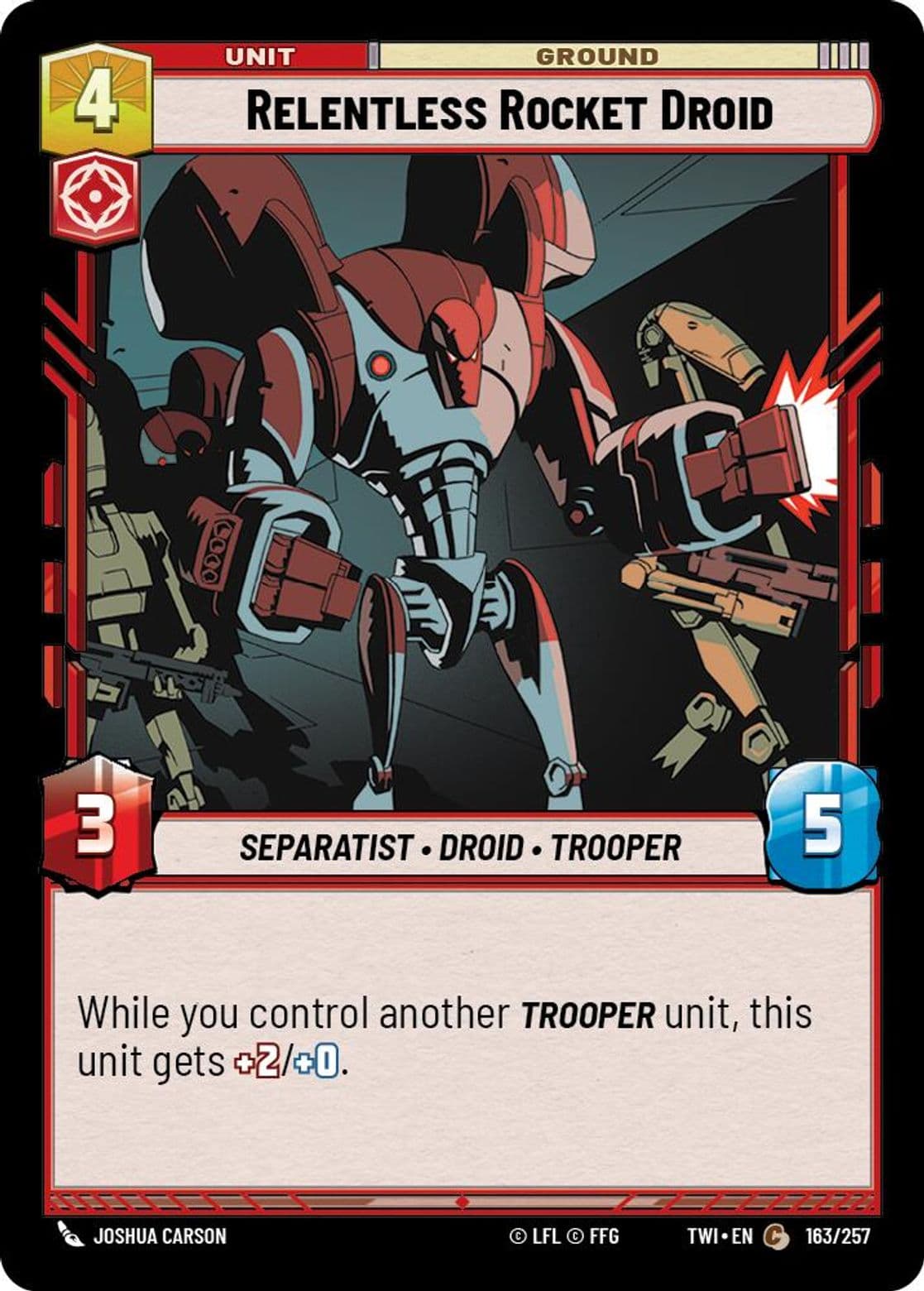 Relentless Rocket Droid (Standard)