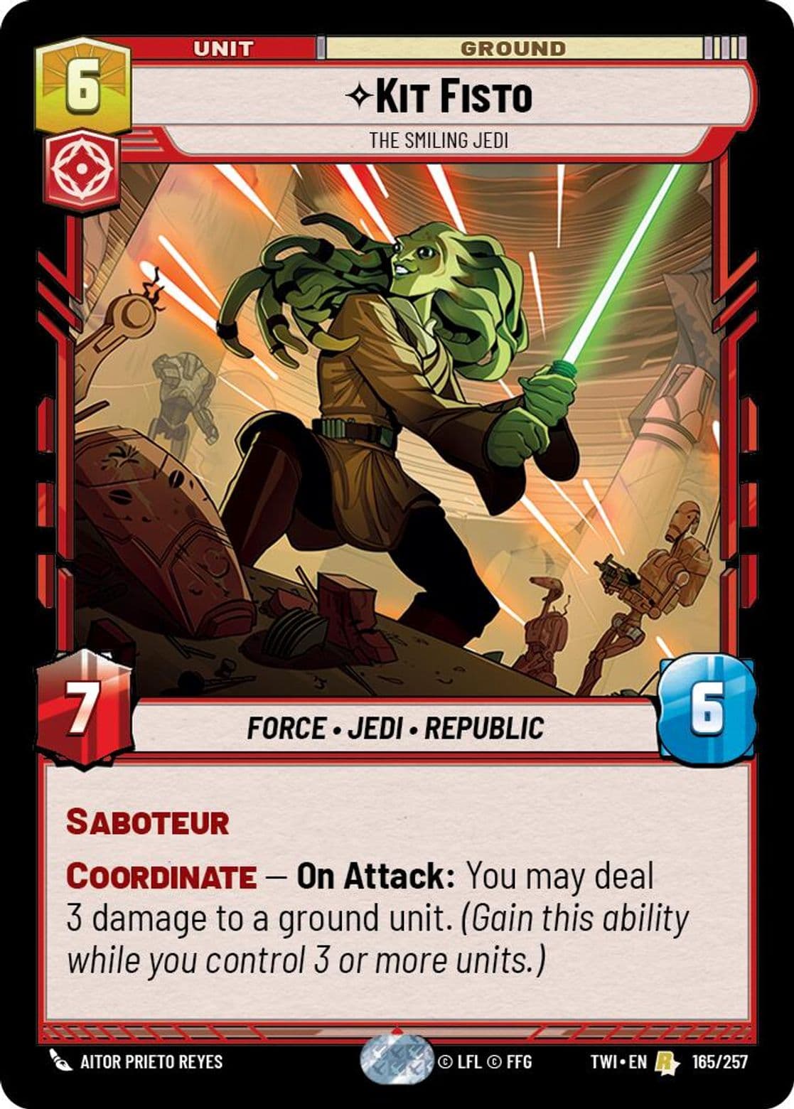 Kit Fisto, The Smiling Jedi, Standard