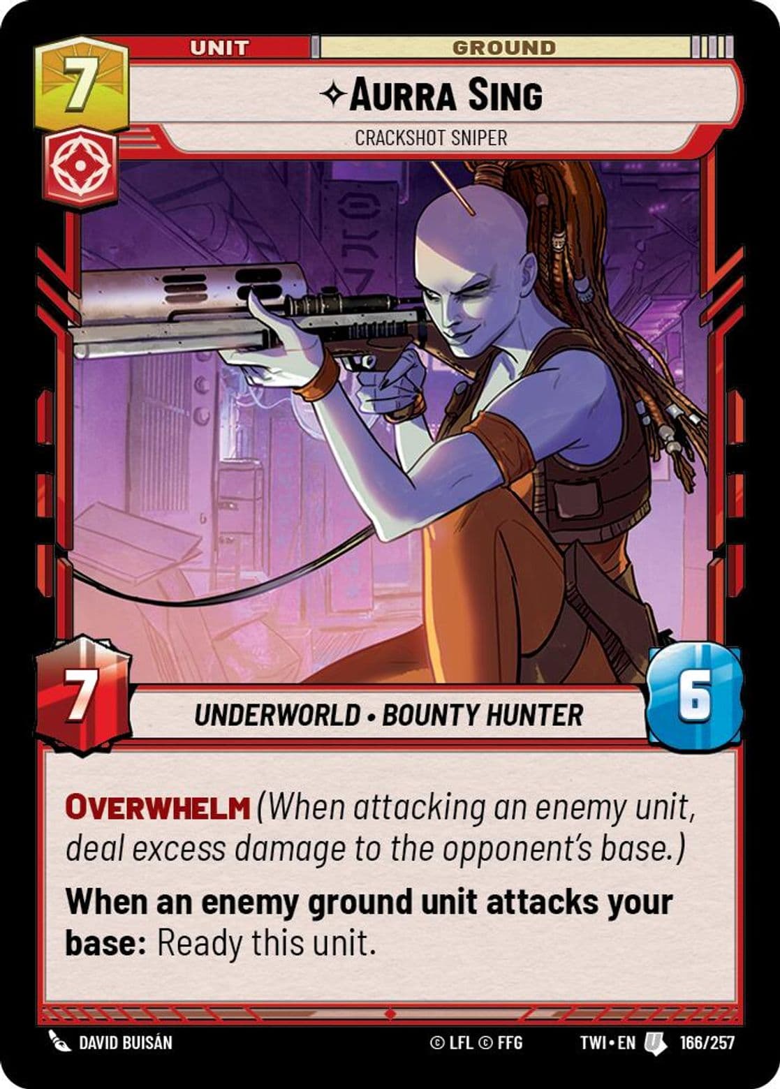 Aurra Sing, Crackshot Sniper, Standard