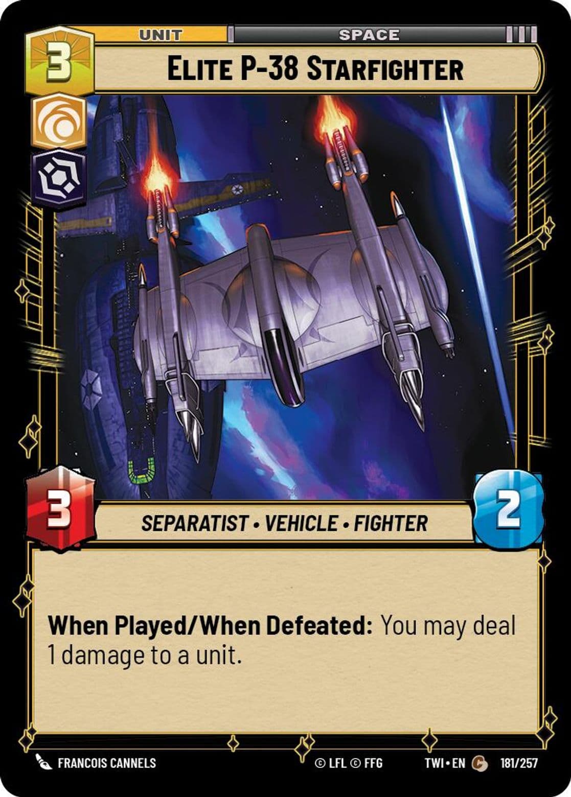 Elite P-38 Starfighter (Standard)