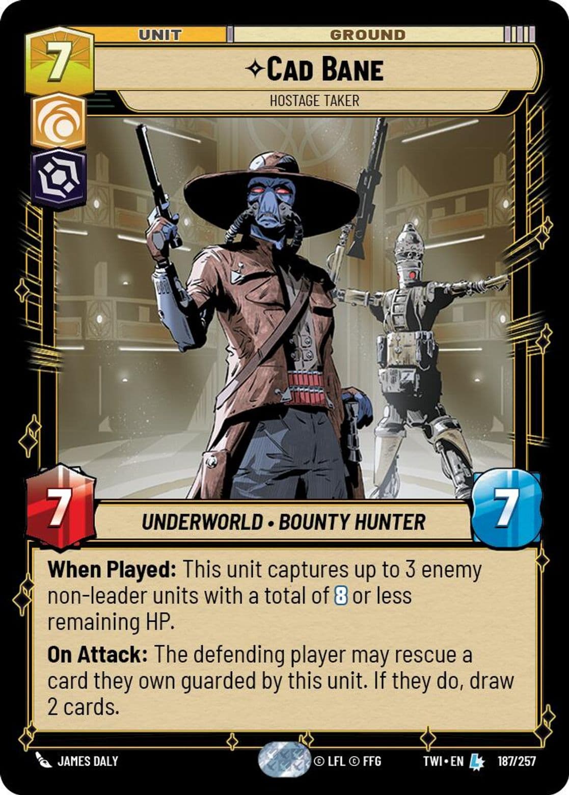Cad Bane, Hostage Taker, Standard