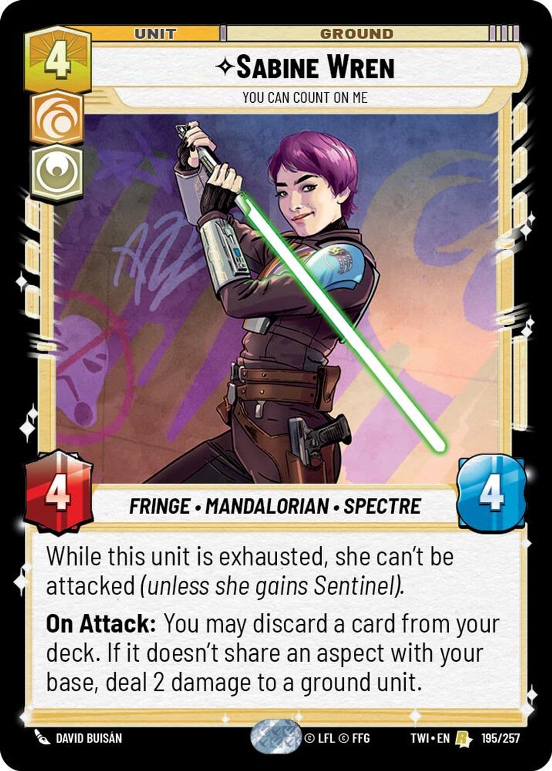 Sabine Wren, You Can Count On Me (Standard)