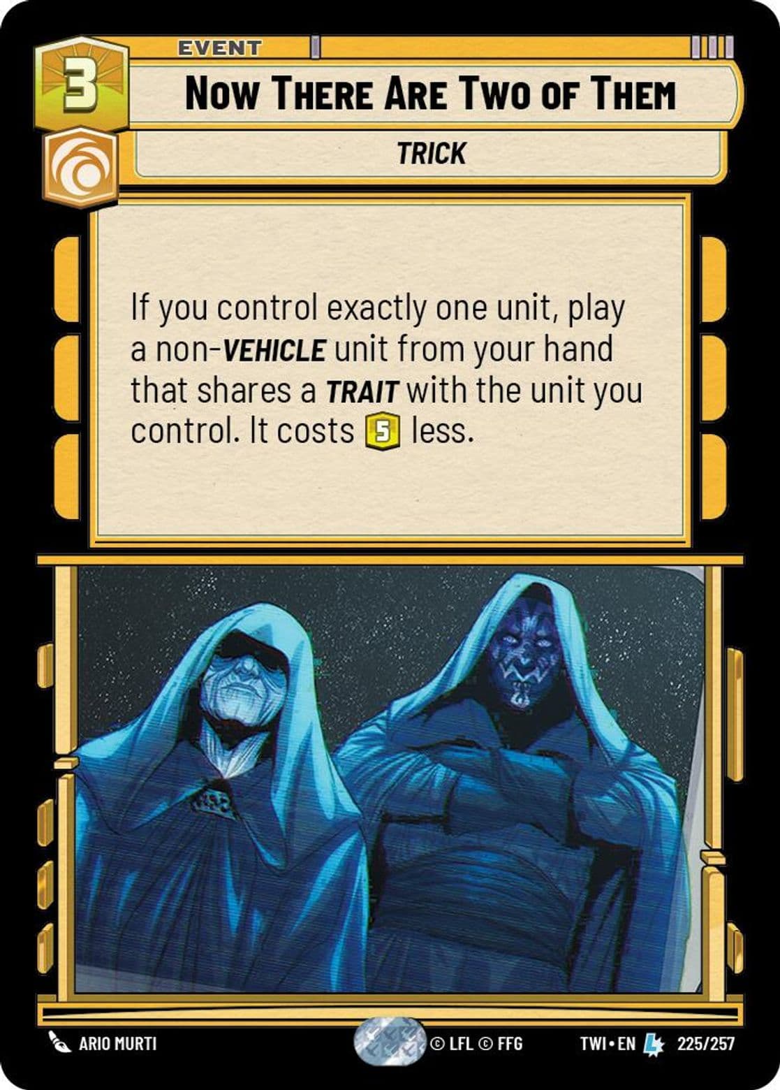 Now There Are Two of Them, Standard