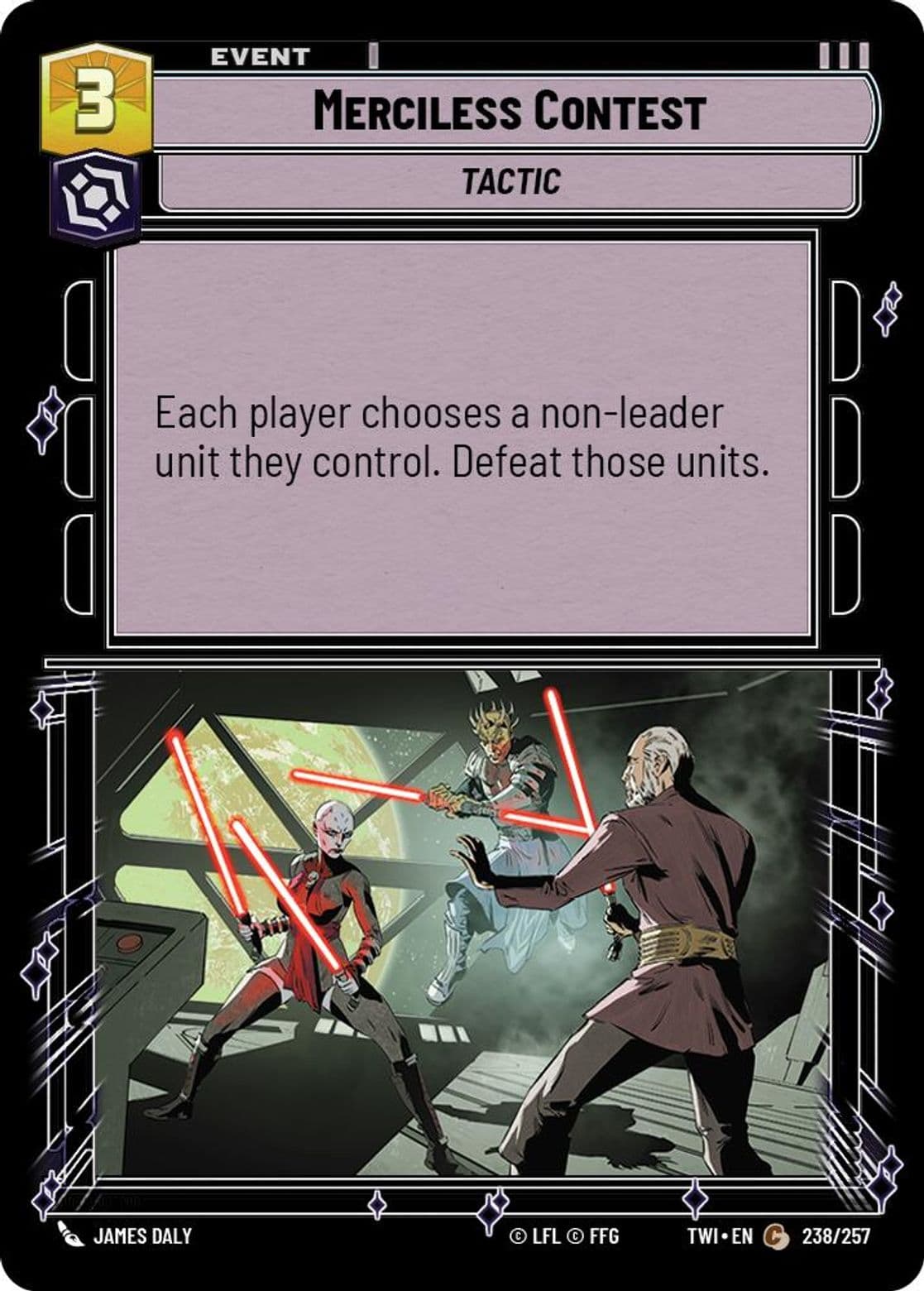 Merciless Contest, Standard