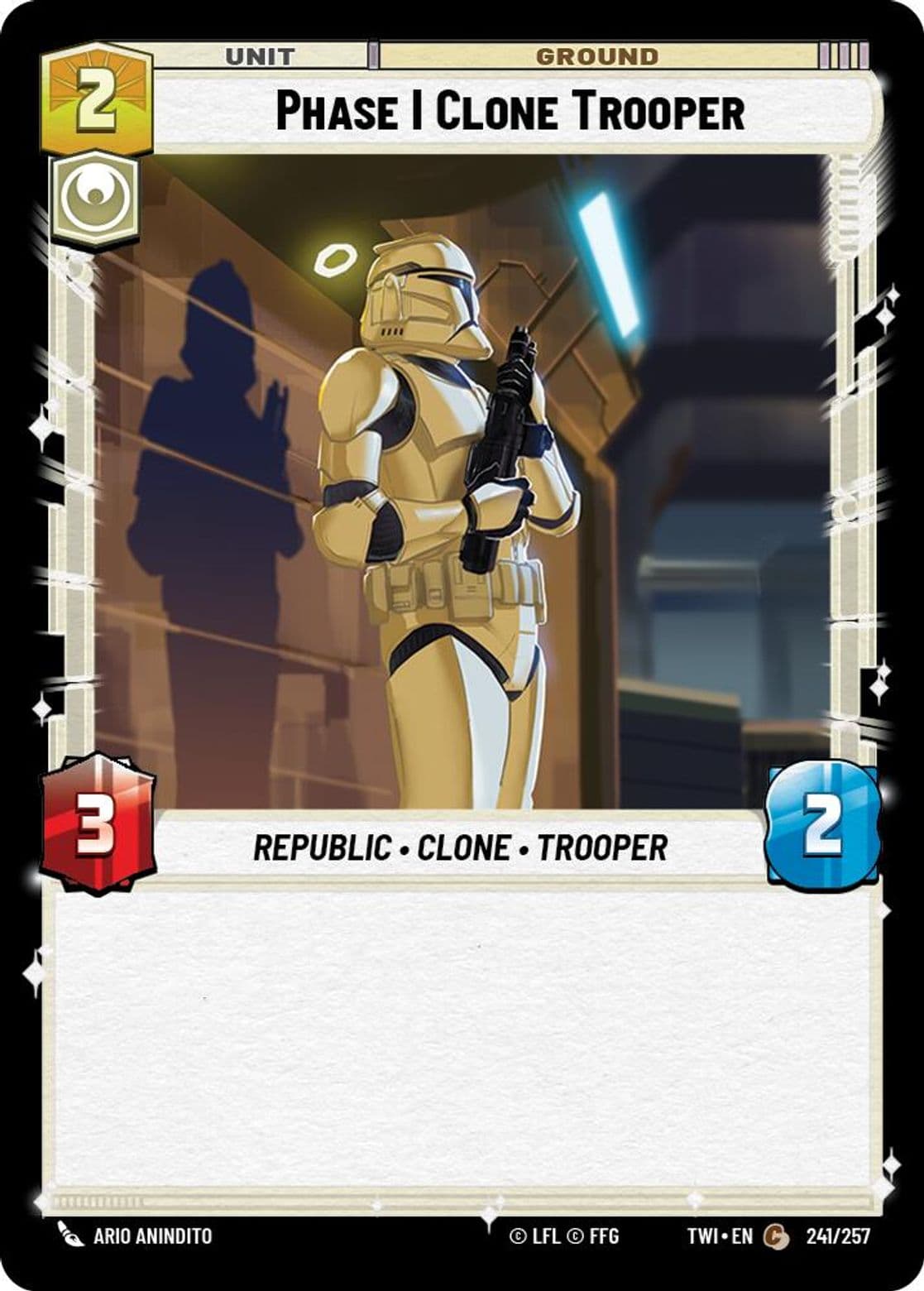 Phase I Clone Trooper, Standard