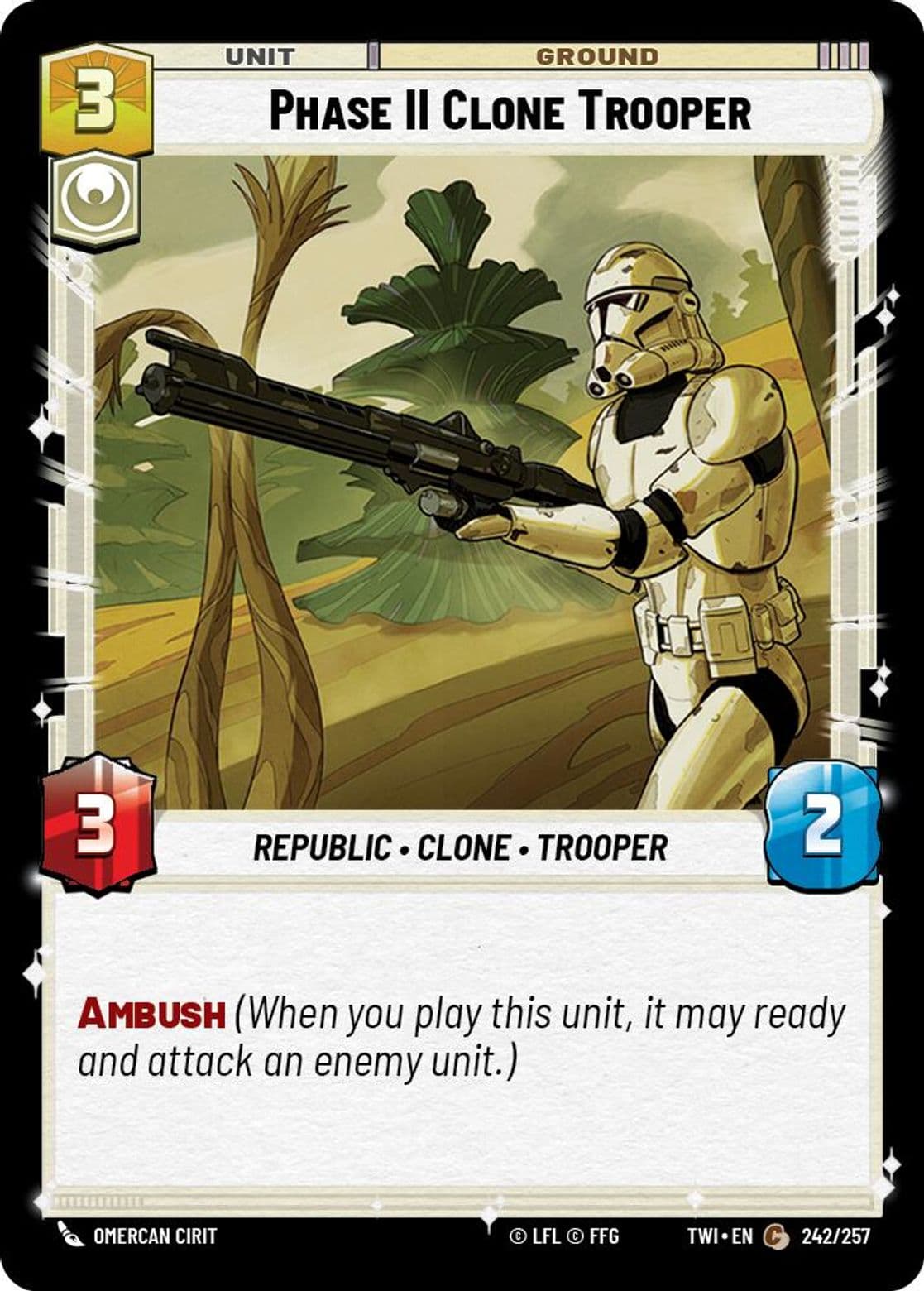 Phase II Clone Trooper, Standard
