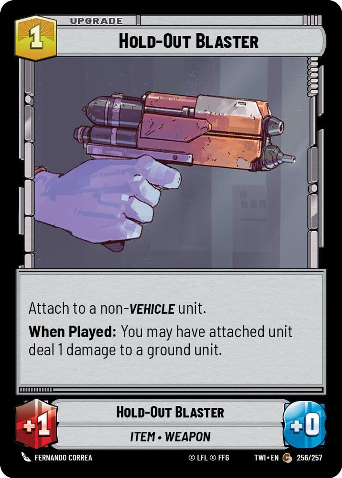 Hold-Out Blaster, Standard
