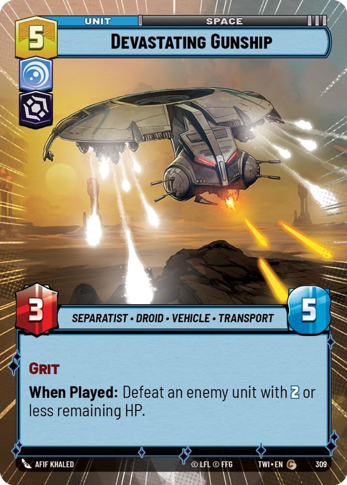 Devastating Gunship (Hyperspace)