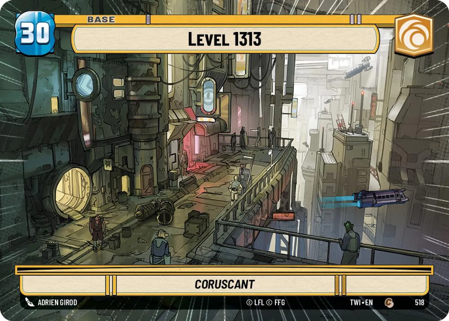 Level 1313, Coruscant (Hyperspace)